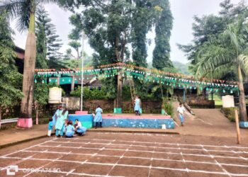 जि.प.प्राथ. शाळा वांगण सुळे येथे स्वातंत्र्य दिन मोठ्या जल्लोषात साजरा