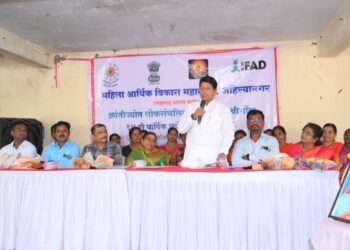 महिला बचत गटांच्या विकासासाठी शासनाच्या योजना प्रभावी – माजी मंत्री बबनराव पाचपुते