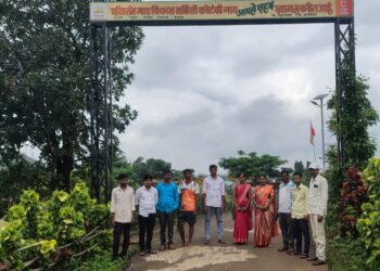 स्वदेशफाउंडेशन संलग्न विर एकलव्य गाव विकास समिती बिवळ येथील ग्रामस्थांचा कोटंबी येथे अभ्यास दौरा