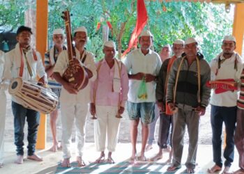 श्रीक्षेत्र विठ्ठल रुक्मिणी मंदिर वांगण सुळे येथे अखंड हरिनाम सप्ताहास प्रारंभ