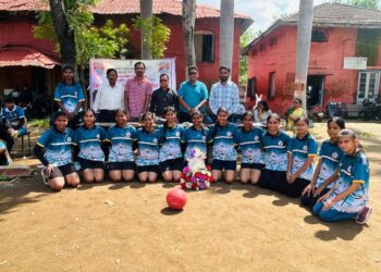 “भंडाऱ्यातील जिल्हास्तरीय नेटबॉल स्पर्धेत नूतन कन्या शाळेची चमकदार कामगिरी”