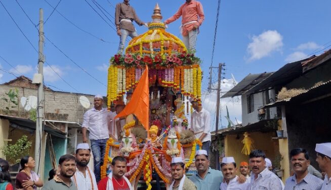 मुल्हेर येथे रथयात्रा उत्सव उत्साहात साजरा करण्यात आला..