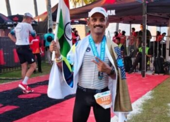 शिरोळ तालुक्यात सर्वात वेगवान “फुल आयर्न मॅन” म्हणून राहुल शिरसाठ यांची नोंद — कुरुंदवाडचा मान उंचावला