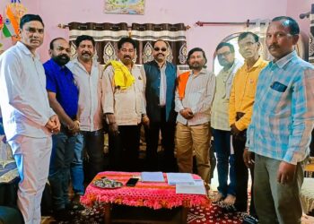 आदिवासी टायगर सेनेची आढावा बैठक संपन्न.