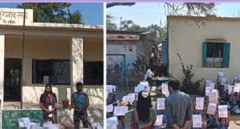 सुरेगाव रस्ता येथील जि.प शाळेत निबंध,चिञकला स्पर्धा उत्साहात