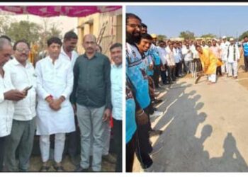 पिंपळखुटे येथे लक्ष्मीआई याञेनिमित्त माजी आमदार धनगेकर,येवला नगराध्यक्ष राजु भाऊ लोणारी यांची हजेरी