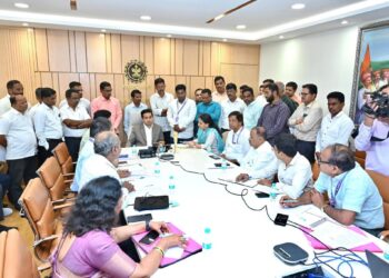 कोकणातील आंबा बागायतदारांना शासनाची मदत; मंत्रालयात पालकमंत्र्यांच्या उपस्थितीत बैठक
