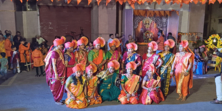 “जय भवानी, जय शिवाजी” च्या घोषणांनी दुमदुमला तळोजा; सुखसागर सोसायटीत शिवजयंती उत्साहात