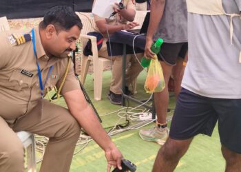 पोलीस अधीक्षक अमोल तांबे यांचे निर्देश व मार्गदर्शनाखाली भरती प्रक्रियेला डिजिटल बळ. पारदर्शक पोलीस भरतीसाठी आधुनिक तंत्रज्ञानाचा प्रभावी वापर.