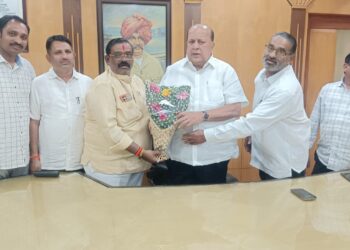 कोल्हापूर जिल्हा परिषदेत राष्ट्रवादी गट प्रमुखपदी सुधीर देसाई यांची निवड…….
