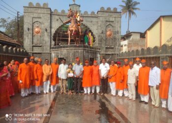 🔴 अखिल भारतीय मराठा संघ–मराठा महासंघ, आजरा तर्फे 🔶 श्री छत्रपती शिवाजी महाराज जयंती उत्सव उत्साहात साजरा 🔶