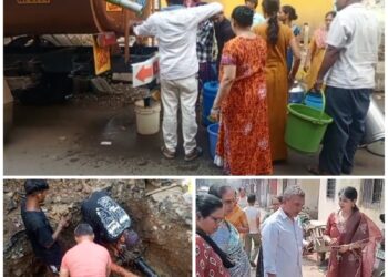 कळंबोली मध्ये पाणीपुरवठा ठप्प! सिडकोच्या हलगर्जीपणावर संताप..स्त्रीशक्ती फाउंडेशनचा आक्रमक पवित्रा…