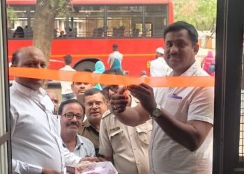 महाराष्ट्र राज्य परिवहन महामंडळाचा नवीन NCMC स्मार्ट कार्ड प्रणालीचा पाथरी बसस्थानकात शुभारंभ