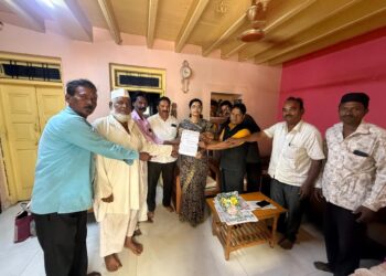 कुरुंदवाड येथील नगरपालिकेच्या जागेवरील अतिक्रमणे नियमानुकुल करावी अशी मागणी……..