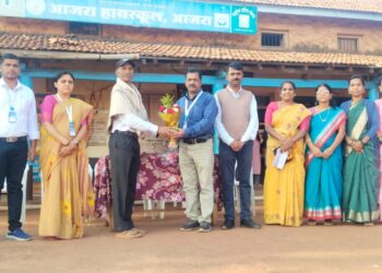 🟥🟨 आजरा हायस्कूलमध्ये मराठी भाषा गौरव दिन विविध उपक्रमांनी उत्साहात साजरा 🟨🟥