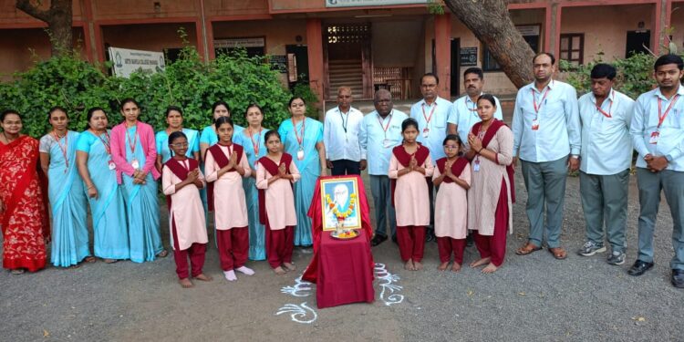 सातपुडा शिक्षक प्रसारक प्रसाद मंडळ विद्यावाडी धुळे संचलित शारदा कन्या माध्यमिक व उच्च माध्यमिक विद्यालय शहादा येथे दि. 27 फेब्रुवारी मराठी राजभाषा दिवस साजरा करण्यात आला..!