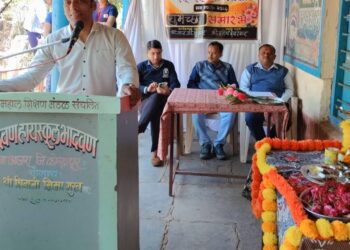 🟦 भादवण हायस्कूलमध्ये दहावीच्या विद्यार्थ्यांचा उत्साहात शुभेच्छा समारंभ