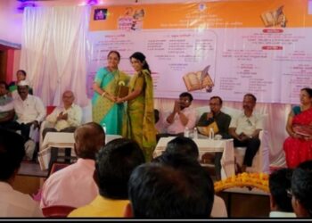 गारगोटी येथे ग्रंथ महोत्सवात कवी संमेलन उत्साहात; साहित्यिकांनी ‘पाचवा स्तंभ’ म्हणून पुढे यावे – डॉ. चंद्रशेखर कांबळे