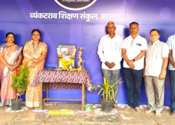 🔴 🟠🔵 व्यंकटराव शिक्षण संकुलात शिवजयंती उत्साहात संपन्न 🔵🟠🔴