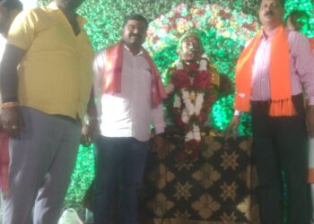 वाळूज मनीषा नगरमध्ये शिवजयंती उत्साहात साजरी