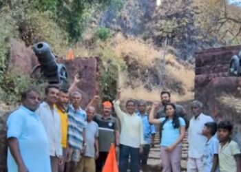 ​किल्ले पारगड येथे गडपूजन सोहळा उत्साहात संपन्न; ग्रामस्थांचा उत्स्फूर्त सहभाग