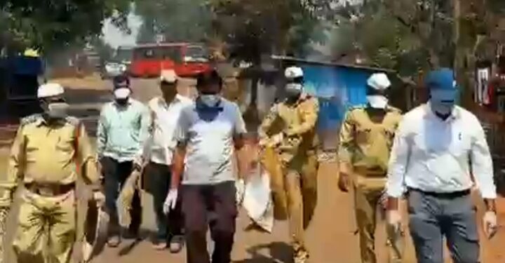 संत निरंकारी मिशनतर्फे चंदगडमध्ये स्वच्छता अभियान