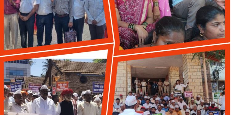 विद्यार्थी संख्येच्या नावाखाली मराठी शाळा बंद करू नका; ‘मराठी शाळा वाचवा’साठी आजरा तहसीलवर भव्य मोर्चा.