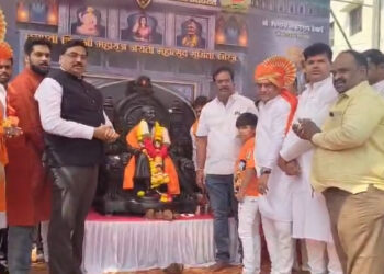 आज  जिल्हाधिकारी अशोक काकडे यांच्या विशेष उपस्थिती मध्ये मिरज मध्ये शिवजन्मोत्सव सोहळा संपन्न 