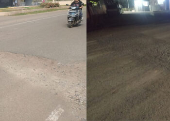 ‘सारथी महाराष्ट्राचा’ बातमी इफेक्ट; सांगलीकर मळा परिसरातील ‘त्या’ रस्त्यावरील खड्डा भरला गेला; नगरसेविका अपर्णा शेटे यांच्या पाठपुराव्याला यश