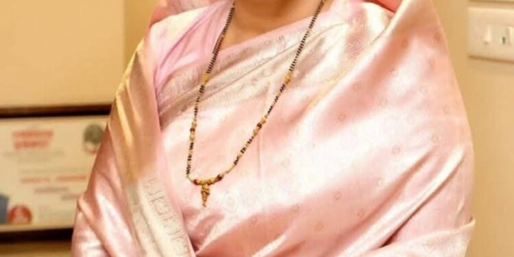 भाजपा प्रदेश उपाध्यक्षपदी डॉ. सौ. प्रियाताई शिंदे यांची निवड.