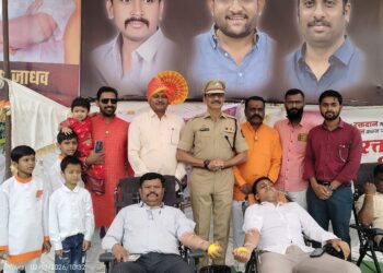 सामाजिक बांधिलकीचा आदर्श : मराठा सेवा मंडळाच्या रक्तदान शिबिरात ७१ जणांचे स्वेच्छेने रक्तदान