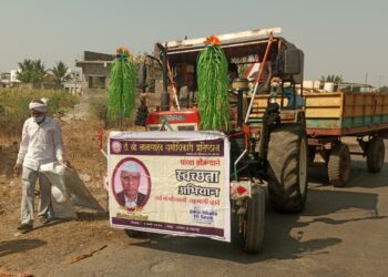 डॉ. श्री नानासाहेब धर्माधिकारी प्रतिष्ठान तर्फे करकंब येथे भव्य स्वच्छता अभियान; २०० हून अधिक स्वयंसेवकांचा सहभाग