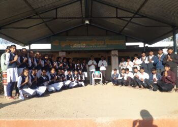 श्री भुलेश्वर माध्यमिक विद्यालयात राष्ट्रीय विज्ञान दिन उत्साहात साजरा