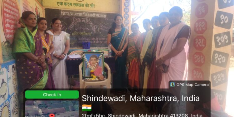 जागतिक महिला दिन जि प प्रा शाळा शिंदेवाडी येथे उत्साहपूर्ण वातावरणात विविध स्पर्धा व सत्कार समारंभ