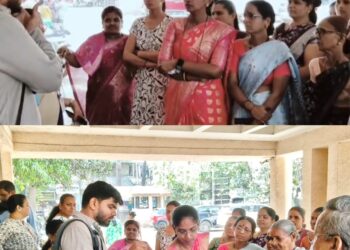 कळंबोली दूषित पाणी प्रश्नावर स्नेहल बागल यांच्या नेतृत्वाखाली महिलांचा सिडको कार्यालयावर धडक मोर्चा….