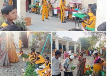 जिल्हा परीषद प्राथमिक शाळा सुरेगाव रस्ता येथे बाल आनंद मेळावा उत्साहात