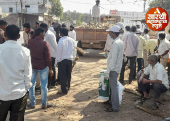 महाराष्ट्र भूषण आदरनिय.डॉ.श्री नानासाहेब धर्माधिकारी प्रतिष्ठानच्या वतीने माळशिरस येथे स्वच्छता अभियान