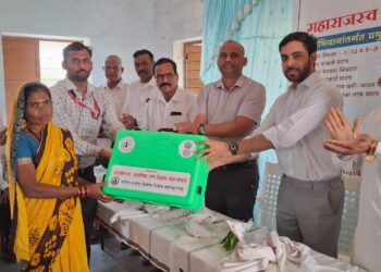 प्रशासन पोहोचले जनतेच्या दारी! म्हसावद येथे ‘महाराजस्व समाधान शिबिर’ उत्साहात संपन्न