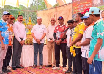 शहाद्यात टीचर्स प्रीमियर लीग; आ. राजेश पाडवी यांच्या हस्ते सिझन थ्रीचे उद्घाटन