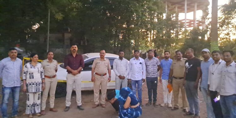 डगावात कारमधून अमली पदार्थ जप्त; महिलेसह दोघांना अटक