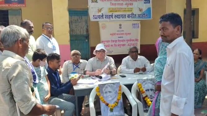 पाडळदा येथे दिव्यांग मार्गदर्शन शिबीर उत्साहात संपन्न