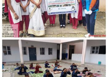 ‘राणी लक्ष्मीबाई आत्मरक्षा’ अभियानांतर्गत गुलीउंबर शाळेत विद्यार्थिनींना स्वसंरक्षणाचे धडे