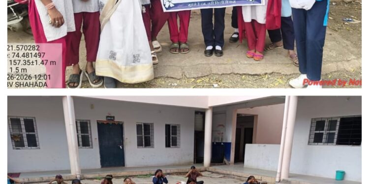 ‘राणी लक्ष्मीबाई आत्मरक्षा’ अभियानांतर्गत गुलीउंबर शाळेत विद्यार्थिनींना स्वसंरक्षणाचे धडे