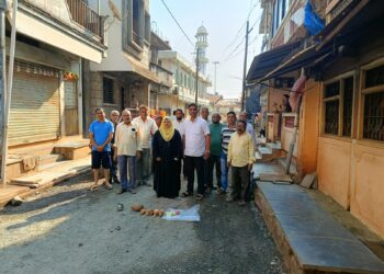 आजरा नगरपंचायत प्रभाग क्र. ९ मध्ये विकासकामांचा धडाका; सुभाष गल्लीतील रस्ते कामाचा शुभारंभ