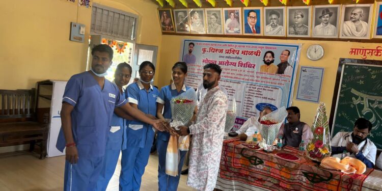 रायगडमध्ये देवा ग्रुप फाउंडेशनचे भव्य मोफत आरोग्य शिबिर; नागरिकांचा उत्स्फूर्त प्रतिसाद