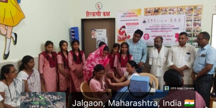 पिंपरखेड येथे HPV लसीकरण सत्राचा शुभारंभ; पालकांना जनजागृतीचे आवाहन