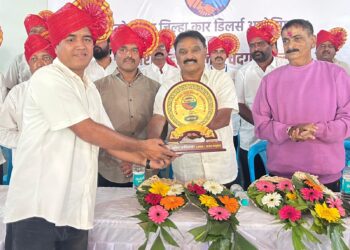 कोल्हापूर जिल्हा यूज्ड कार असोसिएशनचा ६ वा वर्धापन दिन आजऱ्यात उत्साहात साजरा