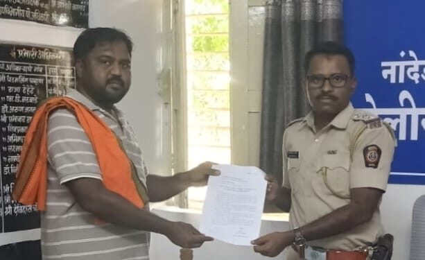 माहूरमध्ये डीजेवर बंदीची मागणी; शिवसेनेचे विनोद पाटील सूर्यवंशी यांचे पोलिसांना निवेदन