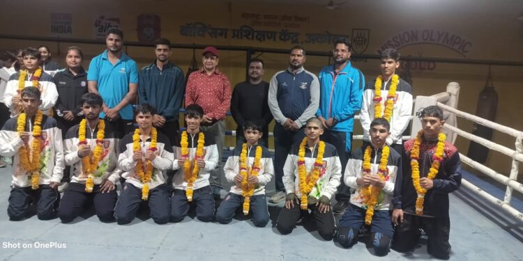 अकोला क्रीडा प्रबोधिनीचे ११ खेळाडू राष्ट्रीय बॉक्सिंग स्पर्धेसाठी निवड