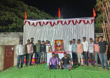 रामराज्य प्रतिष्ठानच्या वतीने दोड्डी गावात रामनवमी उत्साहात साजरी